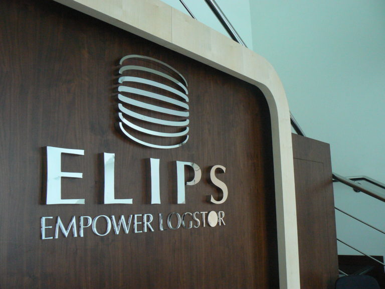 Indoor Signage by Saleem Jacobson for ELIPS
